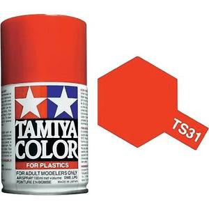 TS-31 BRIGHT ORANGE GLOSS Spray Paint Can  3.35 oz. (100ml) 85031