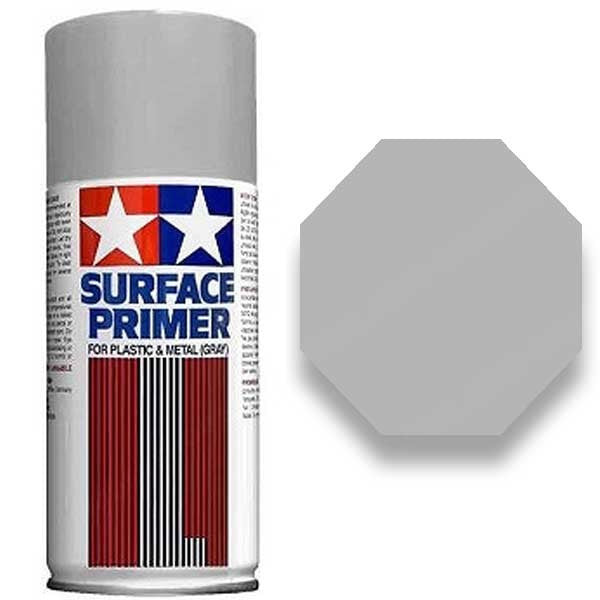 Surface Primer L Gray  large can 6.9 oz (180ml)