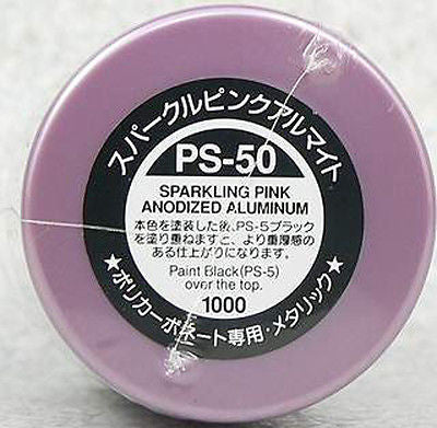 PS-50 SPARK. PINK ANODIZED ALU. R/C Spray Paint FOR LEXAN (3.3 OZ.) 86050