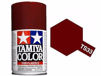 TS-33 DULL RED Spray Paint Can  3.35 oz. (100ml) 85033