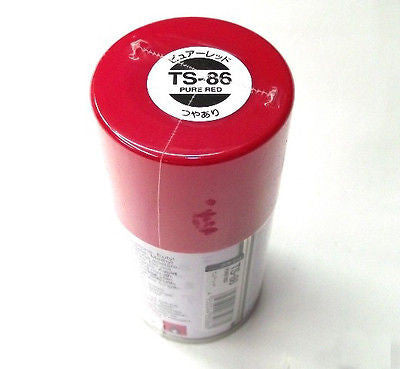TS-86 PURE RED Spray Paint Can  3.35 oz. (100ml) 85086