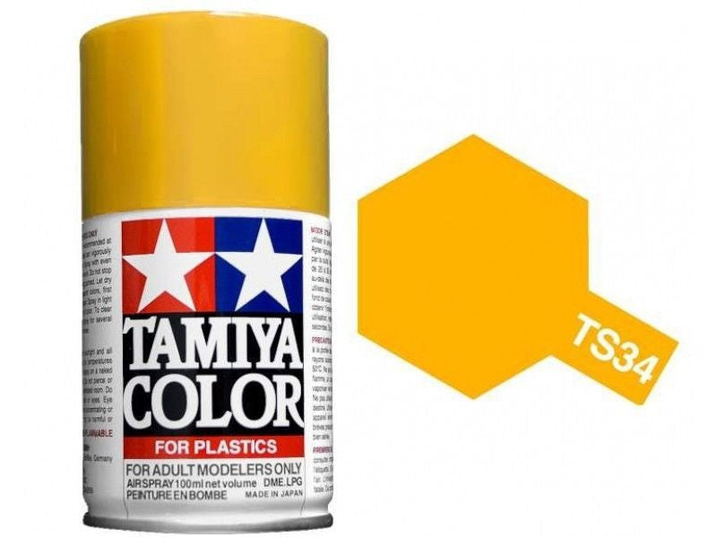 TS-34 CAMEL YELLOW Spray Paint Can  3.35 oz. (100ml) 85034