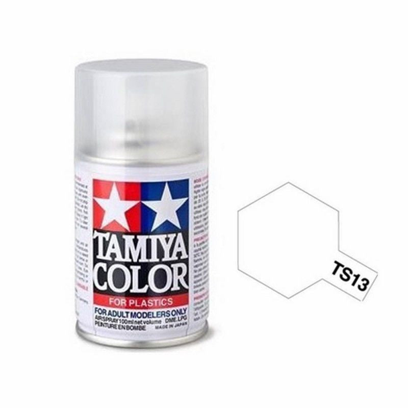 TS-13 Clear Spray Paint Can  3.35 oz. (100ml) 85013