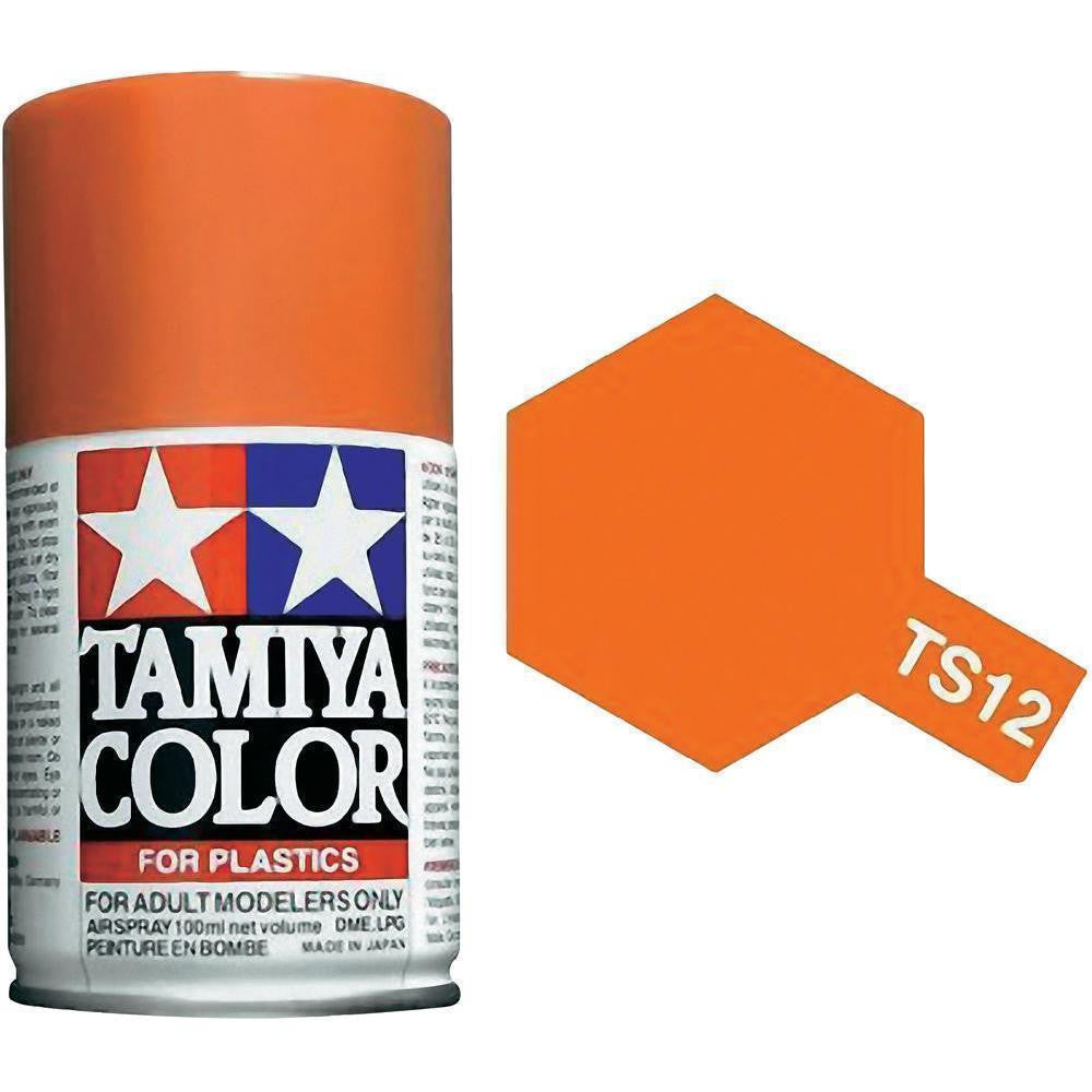 TS-12 Orange Spray Paint Can  3.35 oz. (100ml) 85012