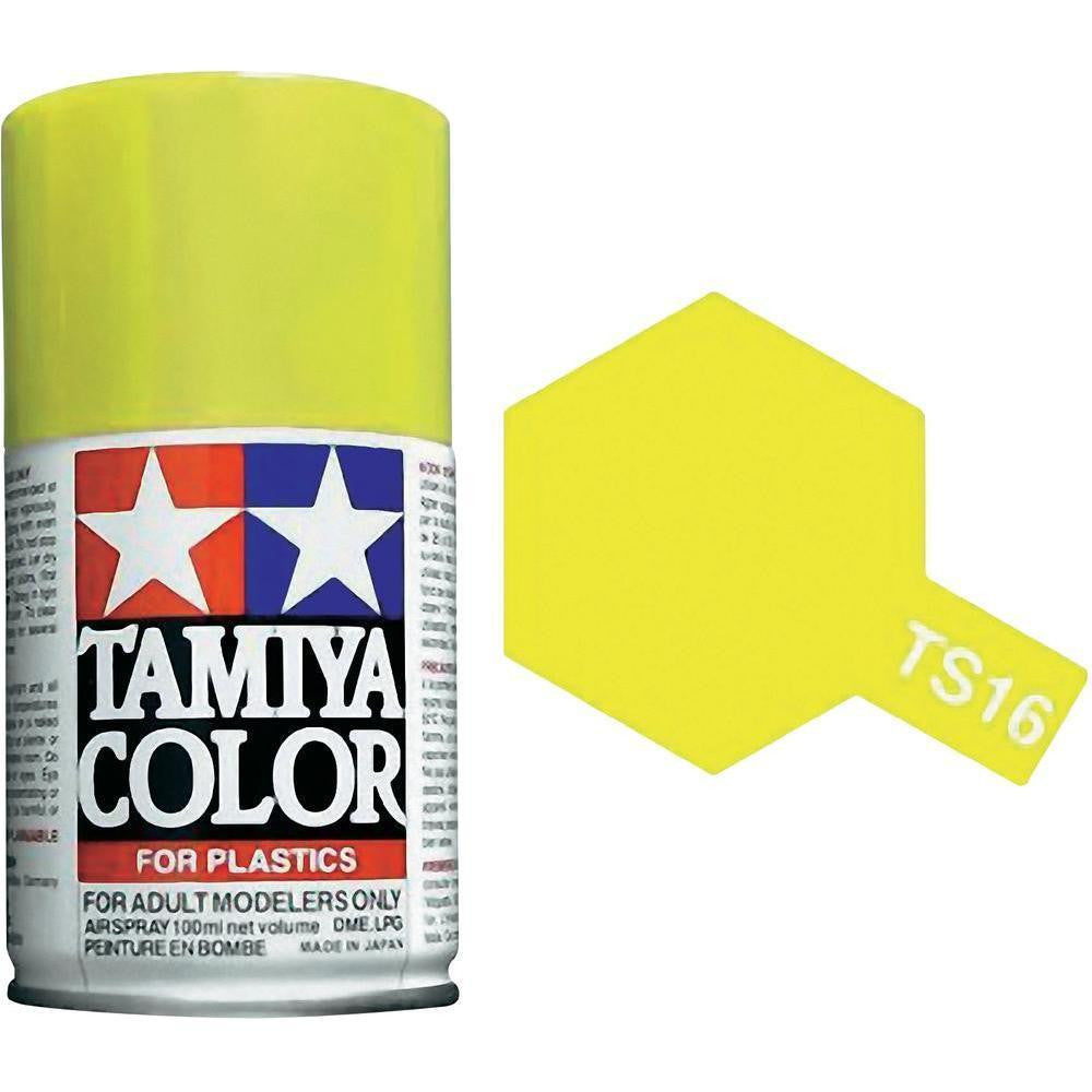 TS-16 GLOSS YELLOW Spray Paint Can  3.35 oz. (100ml) 85016